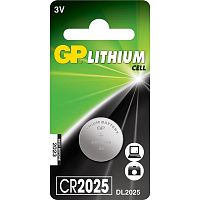 Элемент питания GP CR 2025 (батарейка) картинка 